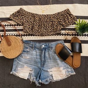 American Eagle Vintage Festival Shorts